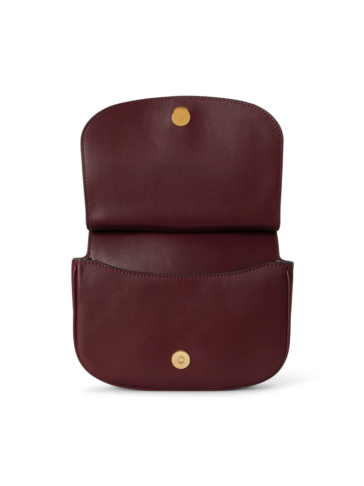 Lauren Ralph Lauren Marcy Crossbody Medium Bag | Dark Garnet