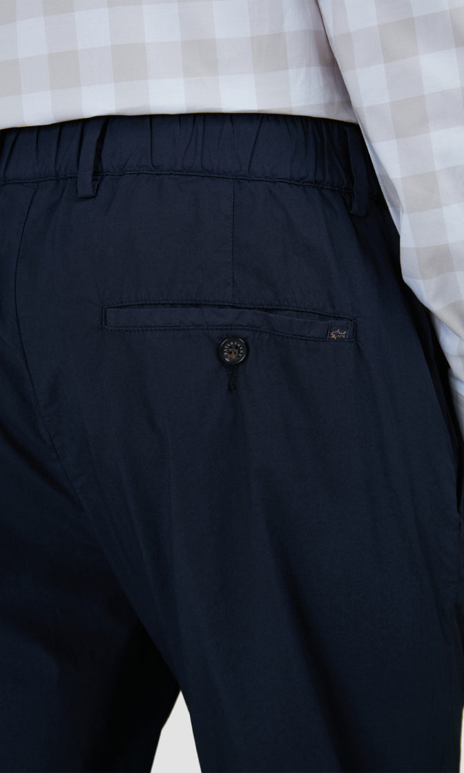 Paul & Shark Chino Pants in Ultralight Poplin Cotton | Navy