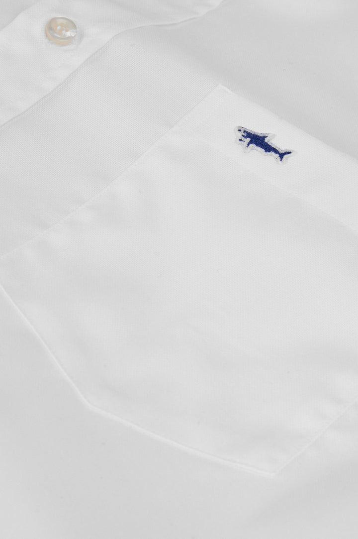 Paul & Shark Βαμβακερό Oxford Υποκάμισο | Λευκό