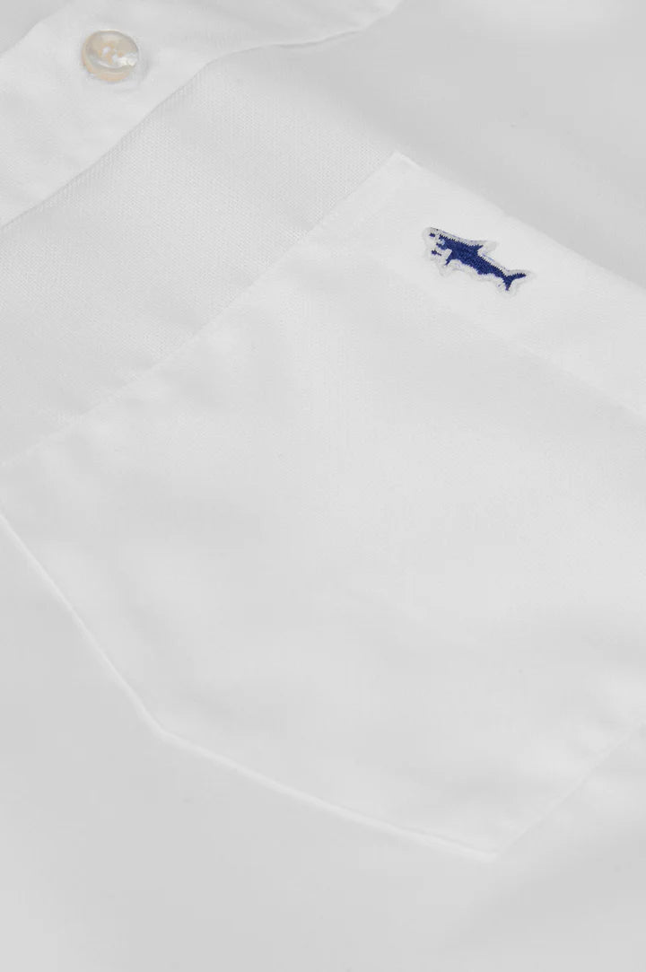 Paul & Shark Βαμβακερό Oxford Υποκάμισο | Λευκό
