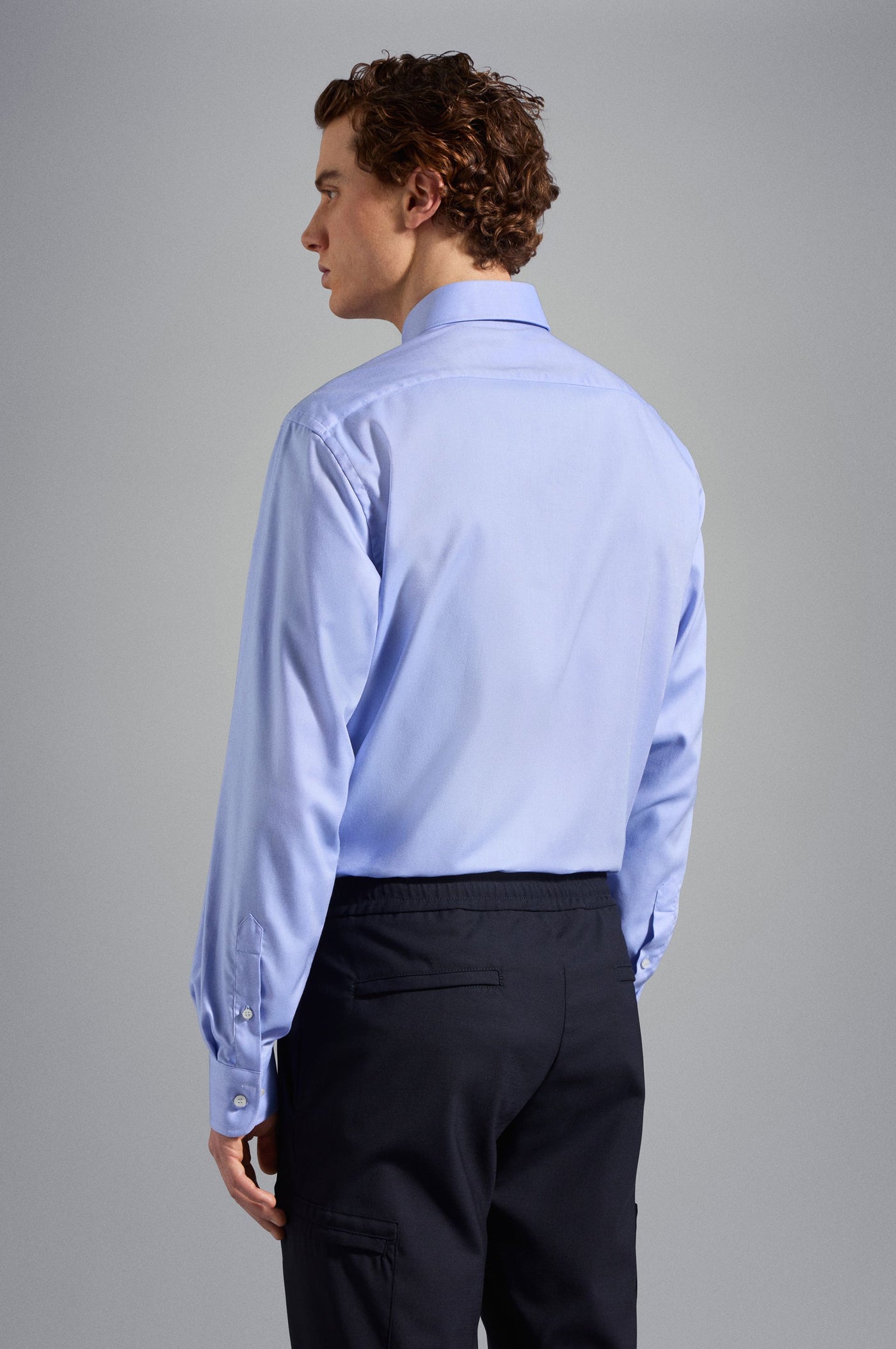 Paul & Shark Cotton Oxford Shirt | Sky Blue