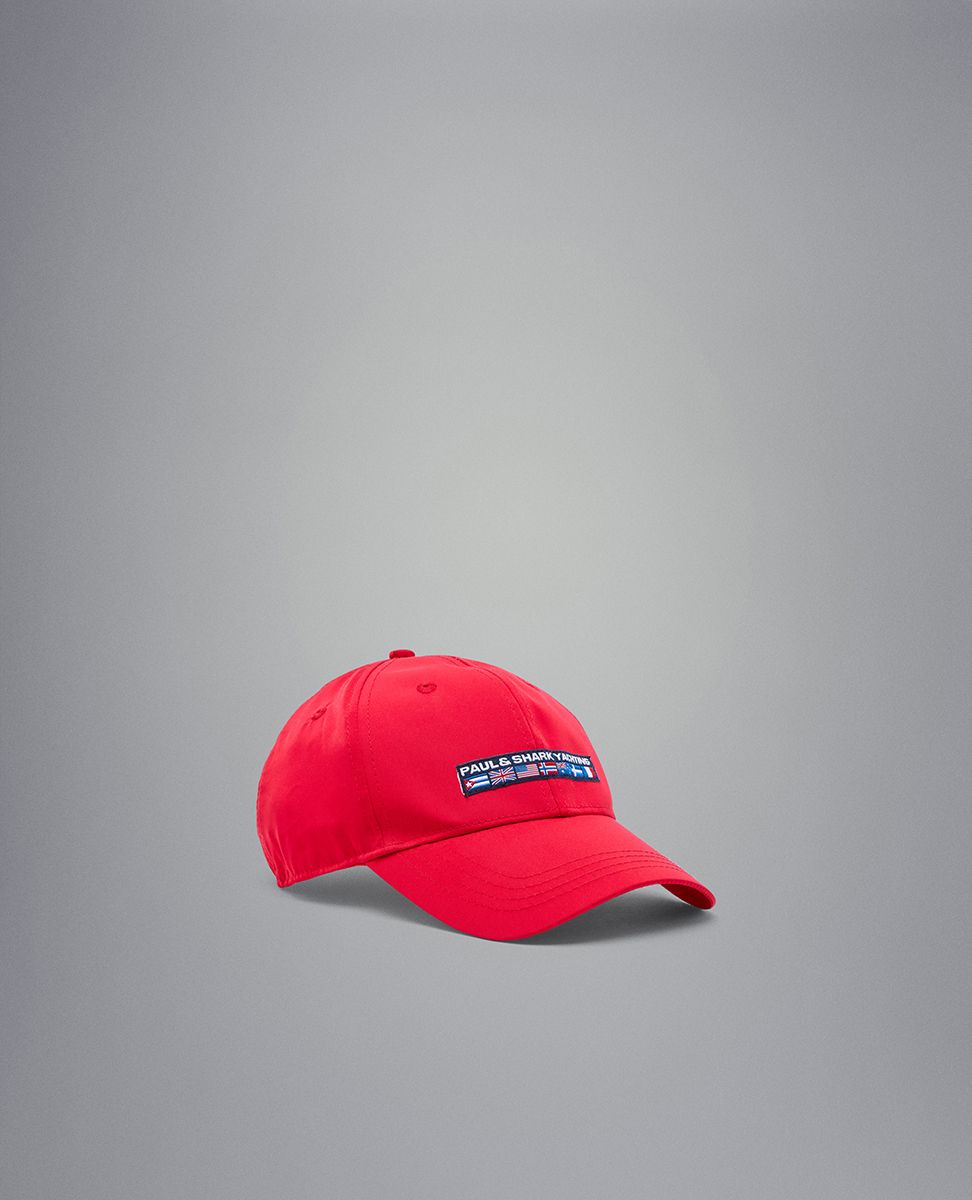 Paul & Shark Καπέλο με Ναυτικό Σήμα | Κόκκινο