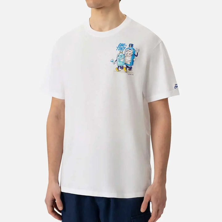 MC2 Saint Barth Gino Tony T-shirt | White