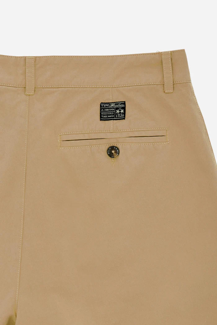 La Martina Women’s Cotton Twill Bermuda Shorts | Humus
