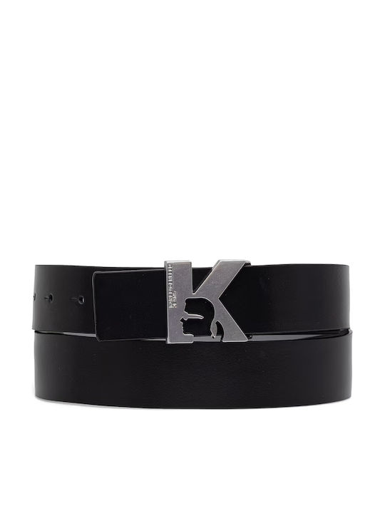 Karl Lagerfeld Reversible K Logo Leather Women&
