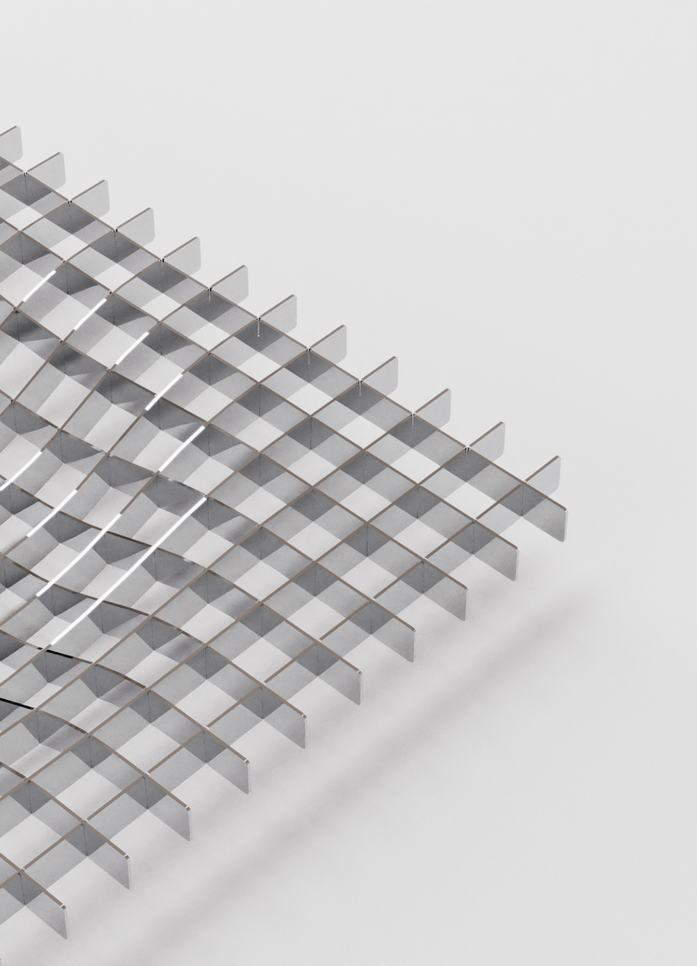 FUNDAMENTAL BERLIN Gravity Tray stainless steel detail