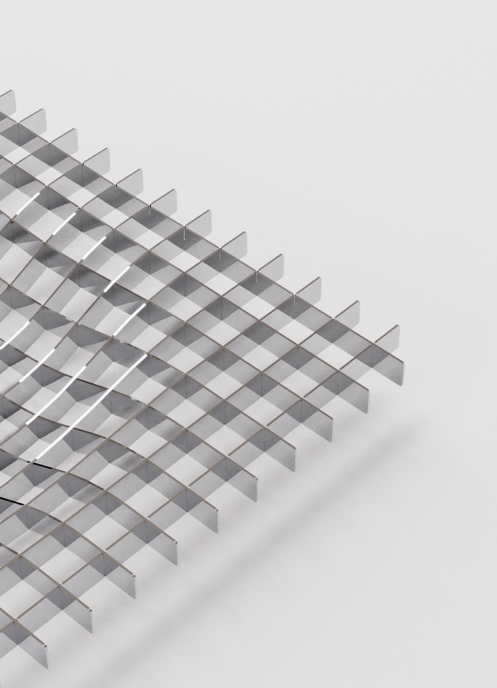 FUNDAMENTAL BERLIN Gravity Tray stainless steel detail