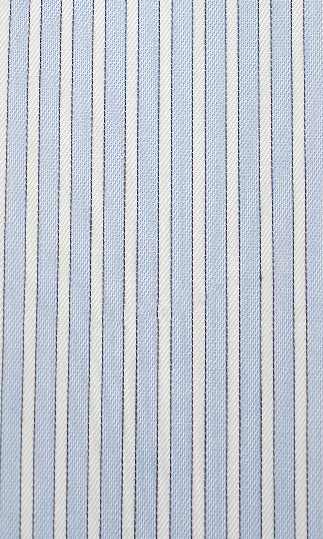 Paul &amp; Shark Cotton Stripe Twill Button Down Shirt | Blue/White