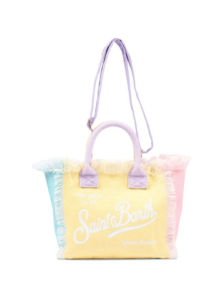 MC2 Saint Barth Colette Cotton Canvas Tote Bag | Multicolor
