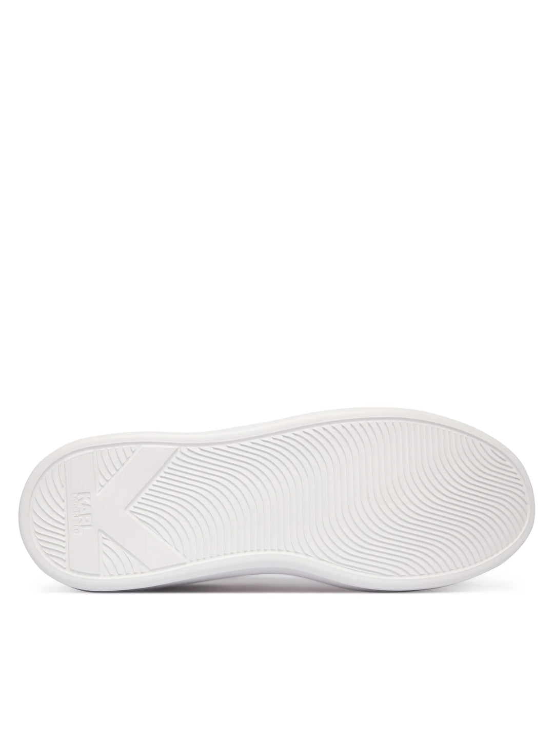 Karl Lagerfeld Kapri NFT Relief to Lace Sneakers | White