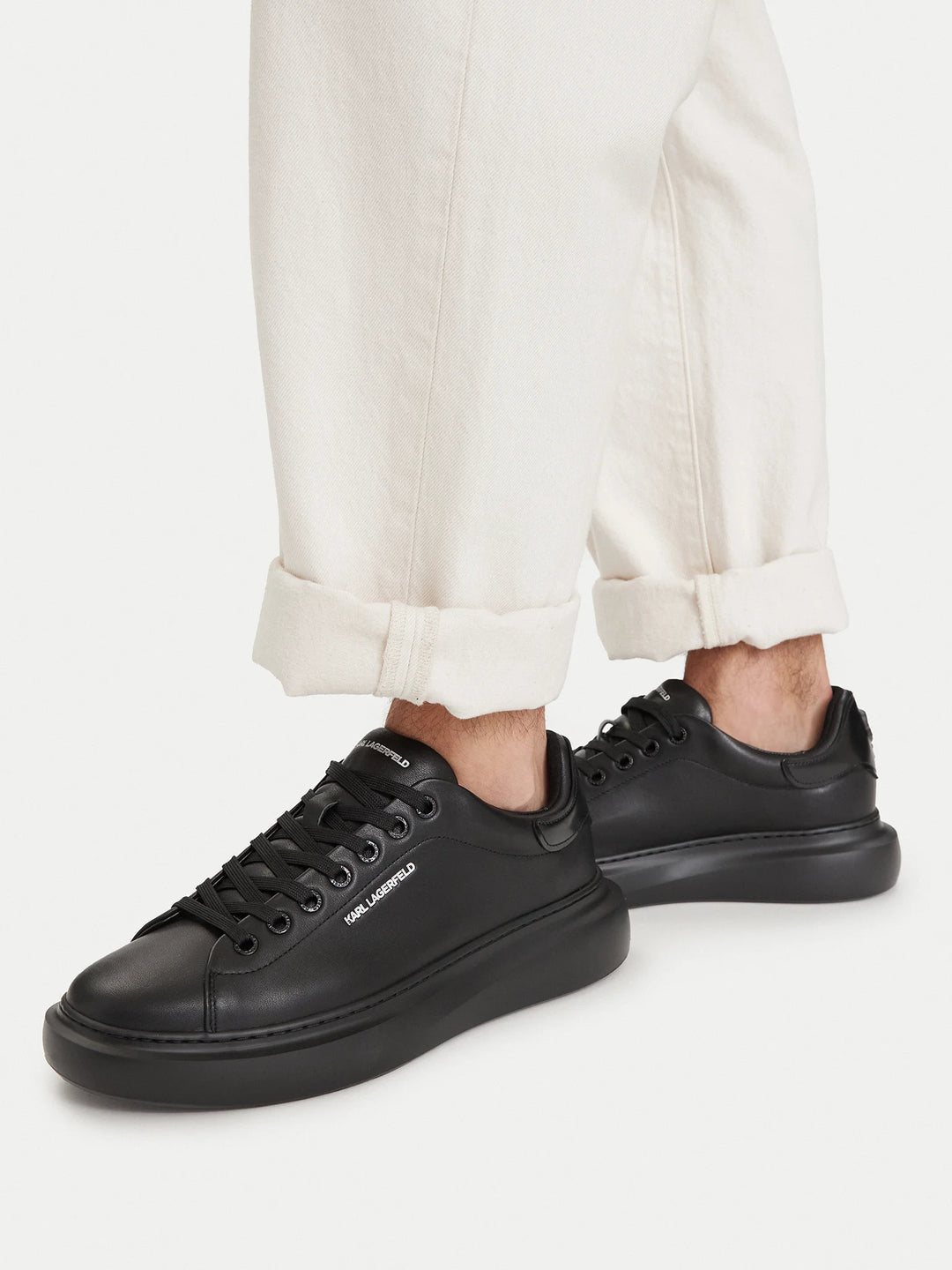 Karl Lagerfeld Kore Karl NFT Relief Sneakers | Black