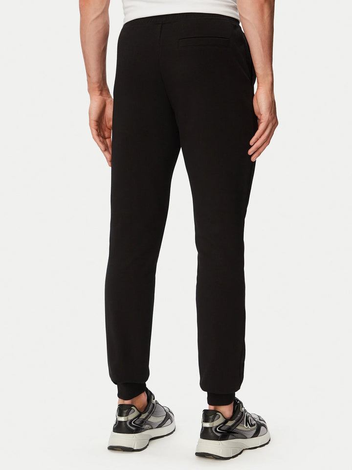 Karl Lagerfeld Monogram Sweatpants in Slim Fit | Black