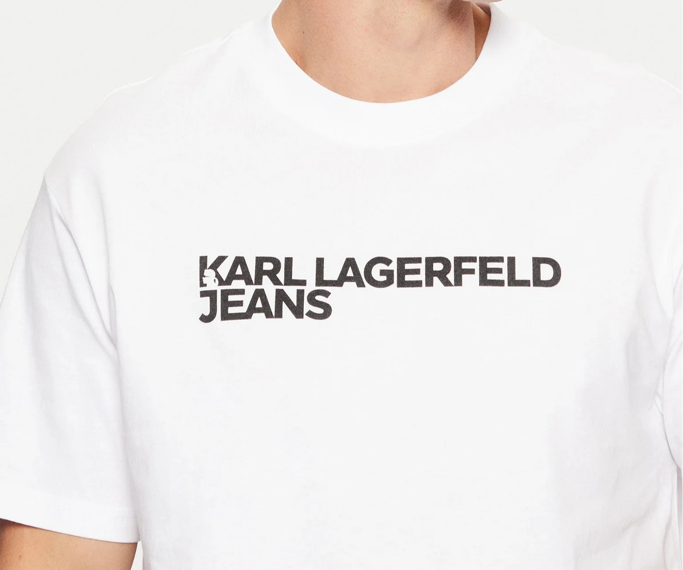 Karl Lagerfeld Essential T-shirt Κανονικής Γραμμής | Λευκό