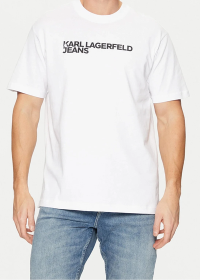 Karl Lagerfeld Essential T-shirt Κανονικής Γραμμής | Λευκό