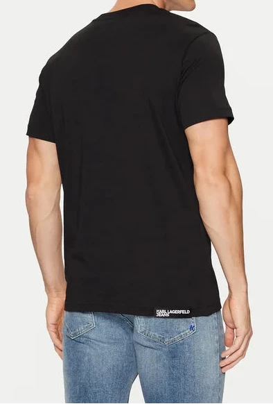 Karl Lagerfeld Slim Fit T-shirt | Μαύρο