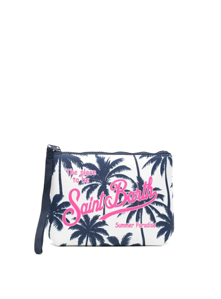 MC2 Saint Barth Aline Beutel | Marineblau/Weiß