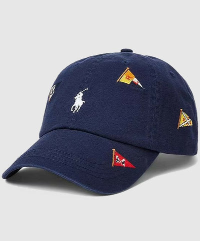Ralph Lauren Καπέλο με Σημαίες | Σκούρο Μπλε