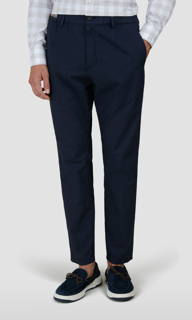 Paul & Shark Chino Pants in Ultralight Poplin Cotton | Navy