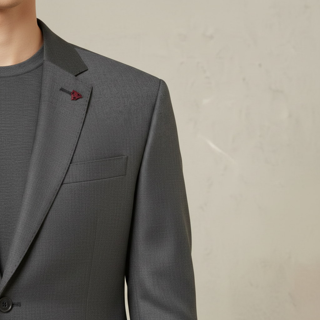 Lapel detail