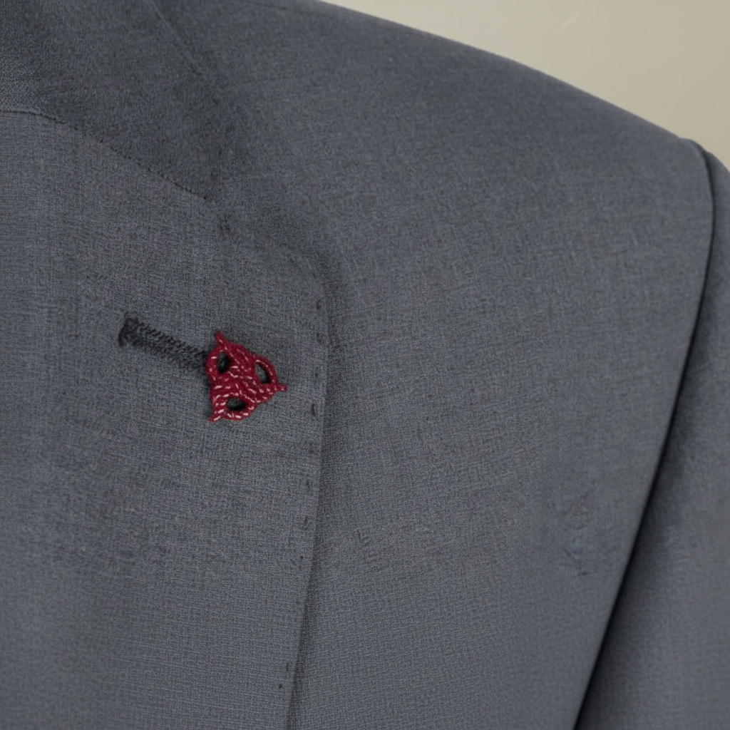Lapel detail