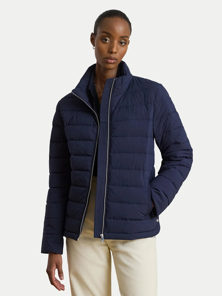 Lauren Ralph Lauren Stretch Puffer Jacket | Dark Navy