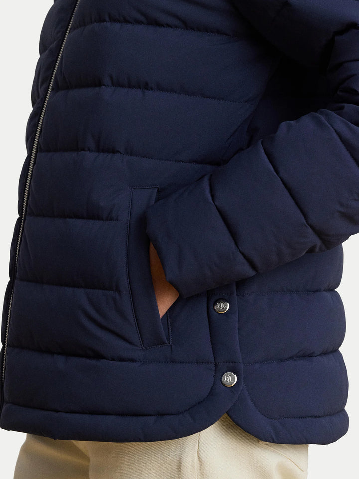 Lauren Ralph Lauren Stretch Puffer Jacket | Dark Navy