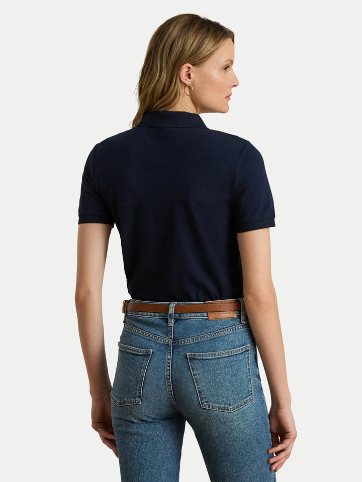 Lauren Ralph Lauren Piqué Polo Shirt | Lauren Navy
