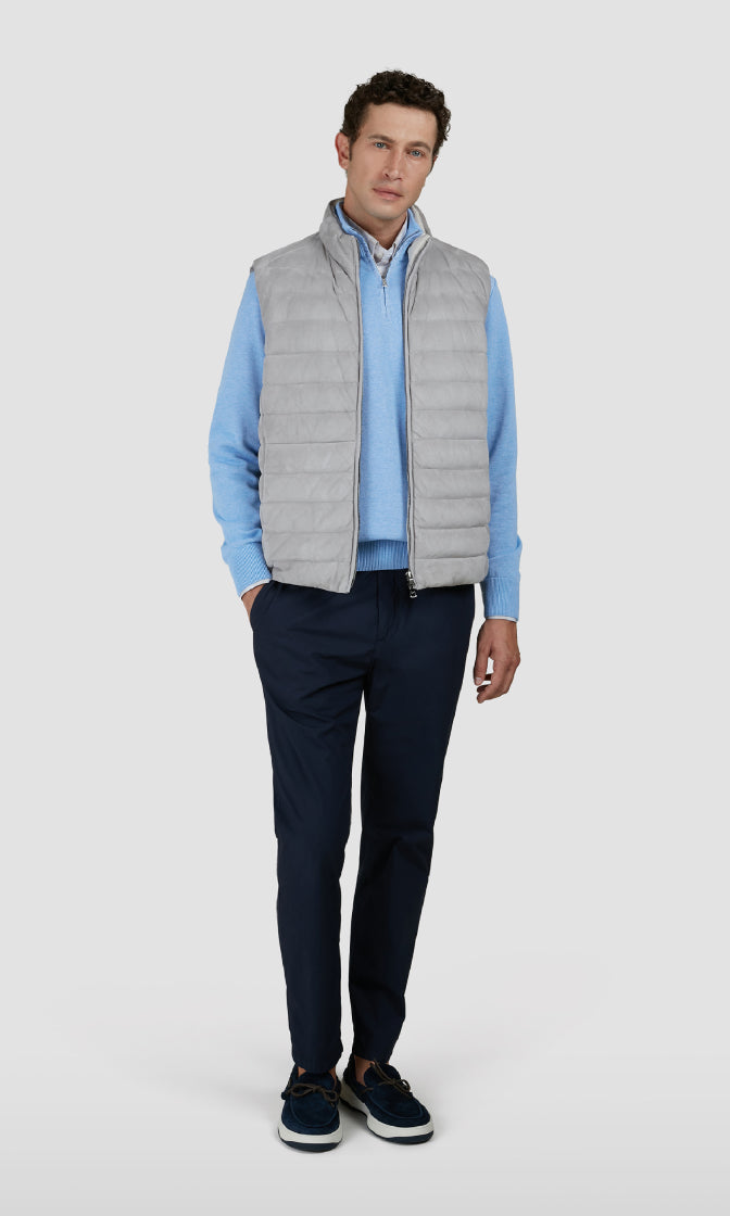 Paul & Shark Chino Pants in Ultralight Poplin Cotton | Navy