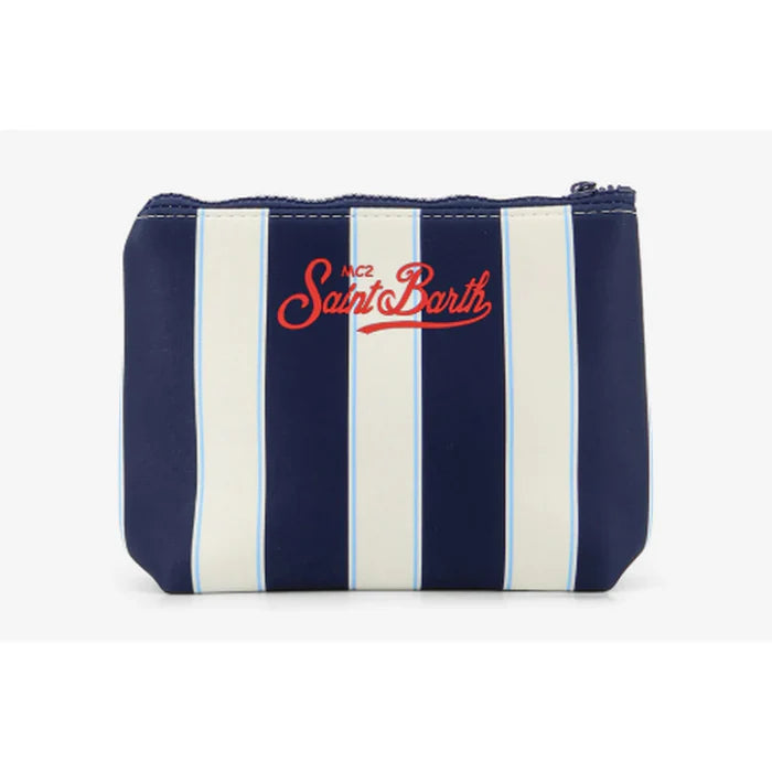 MC2 Saint Barth Aline Pouch | Navy/White