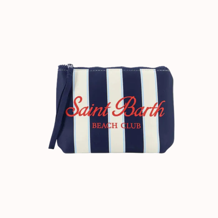 MC2 Saint Barth Aline Pouch | Navy/White