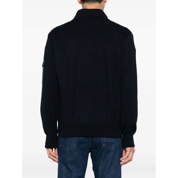 Paul & Shark Ultralight Down Tech Wool Hybrid Jacket | Black