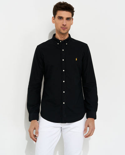 Ralph Lauren Oxford Slim Fit Shirt | Black