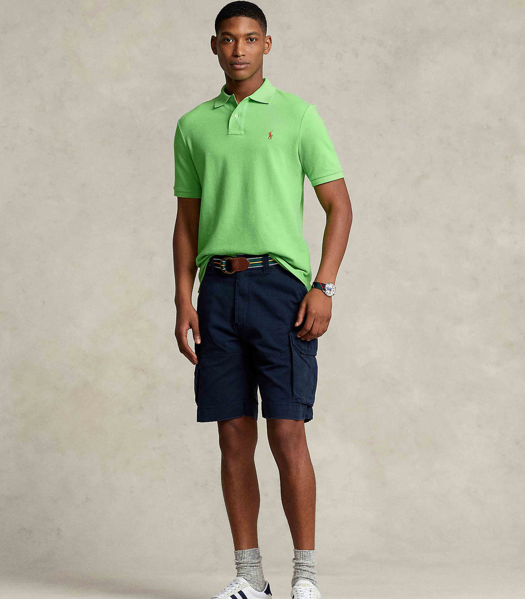 Ralph Lauren The Iconic Mesh Polo Shirt | Kiwi Lime