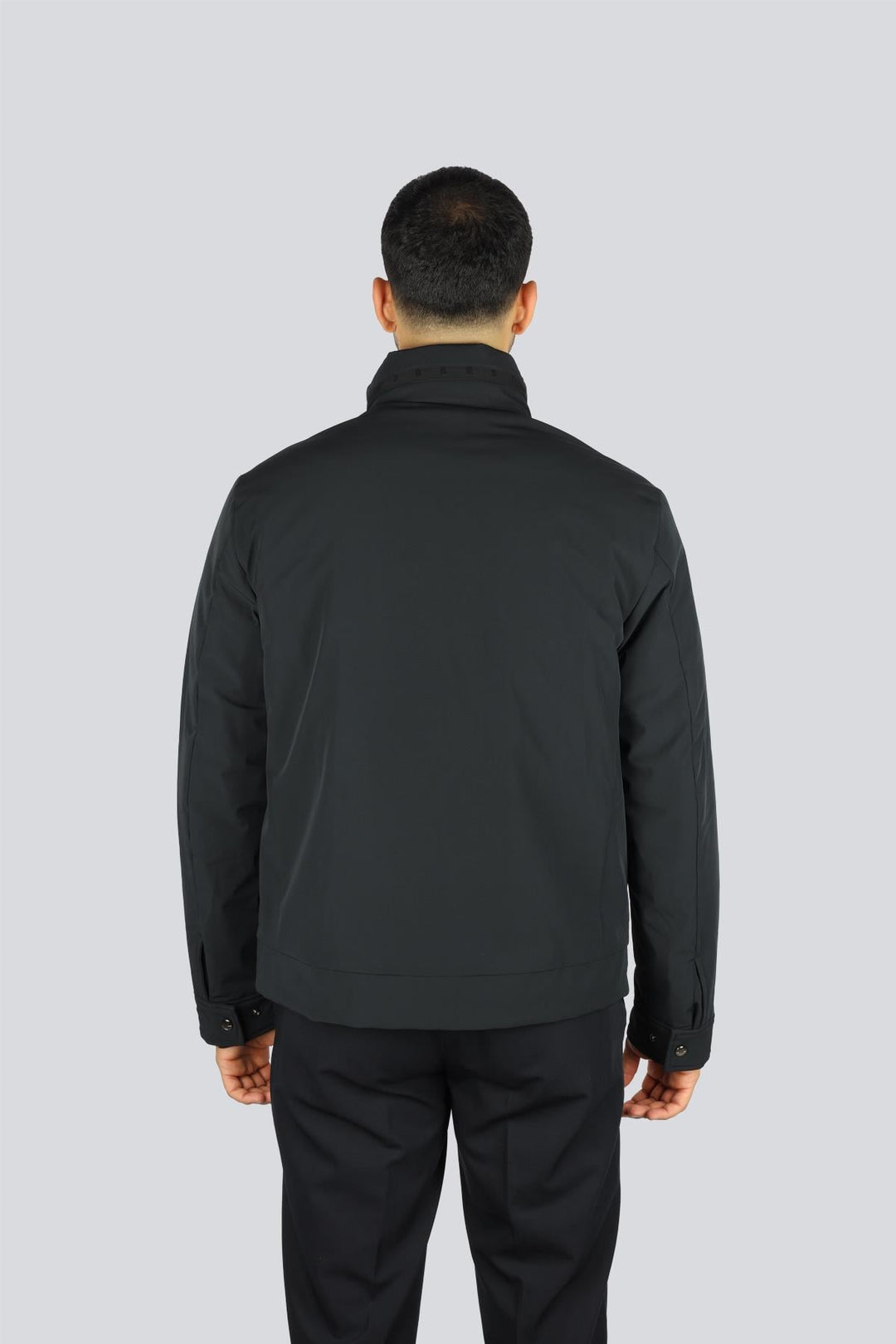 Paul &amp; Shark Typhoon RE 4X4 Stretch Windbreaker with Logo Tape | Black