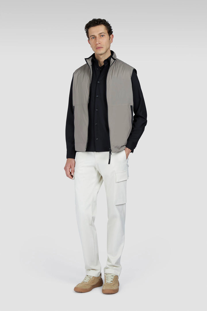 Paul & Shark Double Mercerised Jersey Cotton Polo | Black