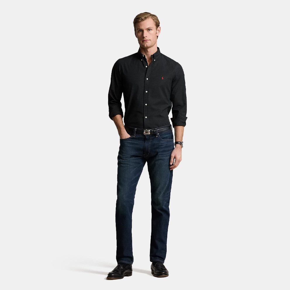 Ralph Lauren Oxford Slim Fit Υποκάμισο | Μαύρο