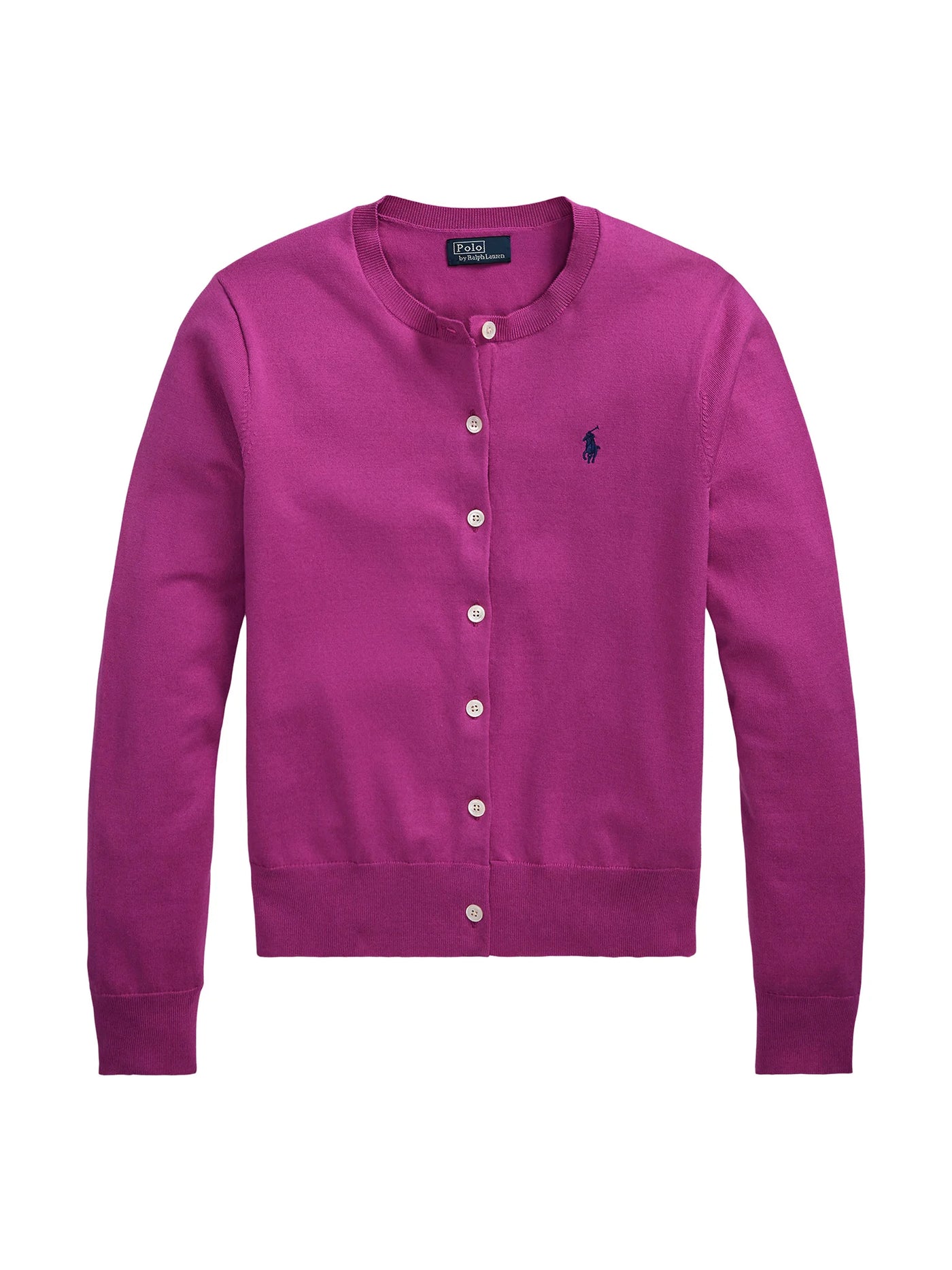 Ralph Lauren Slim Fit Cardigan | Vivid Pink