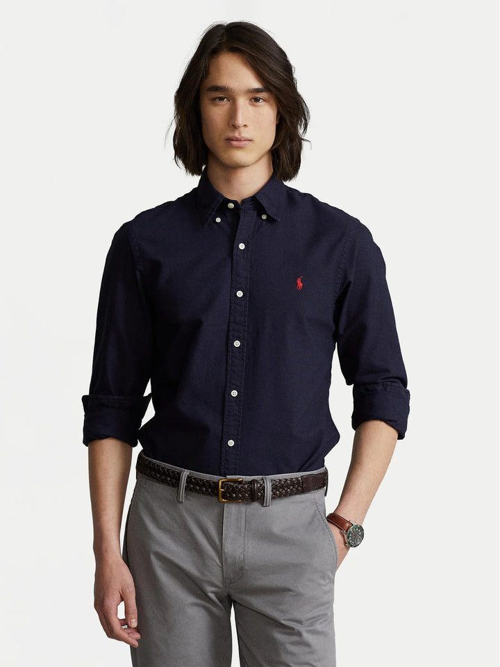 Ralph Lauren Oxford Slim Fit Shirt | Cruise Navy