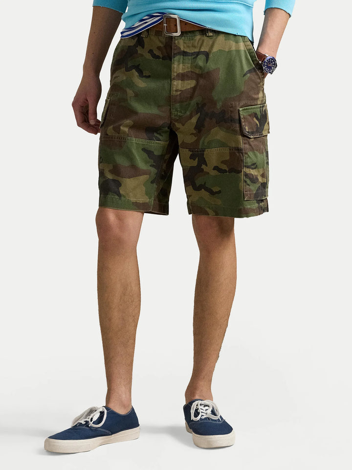Ralph Lauren 8-Zoll-Gellar-Cargo-Shorts in lockerer Passform | Surplus Camo