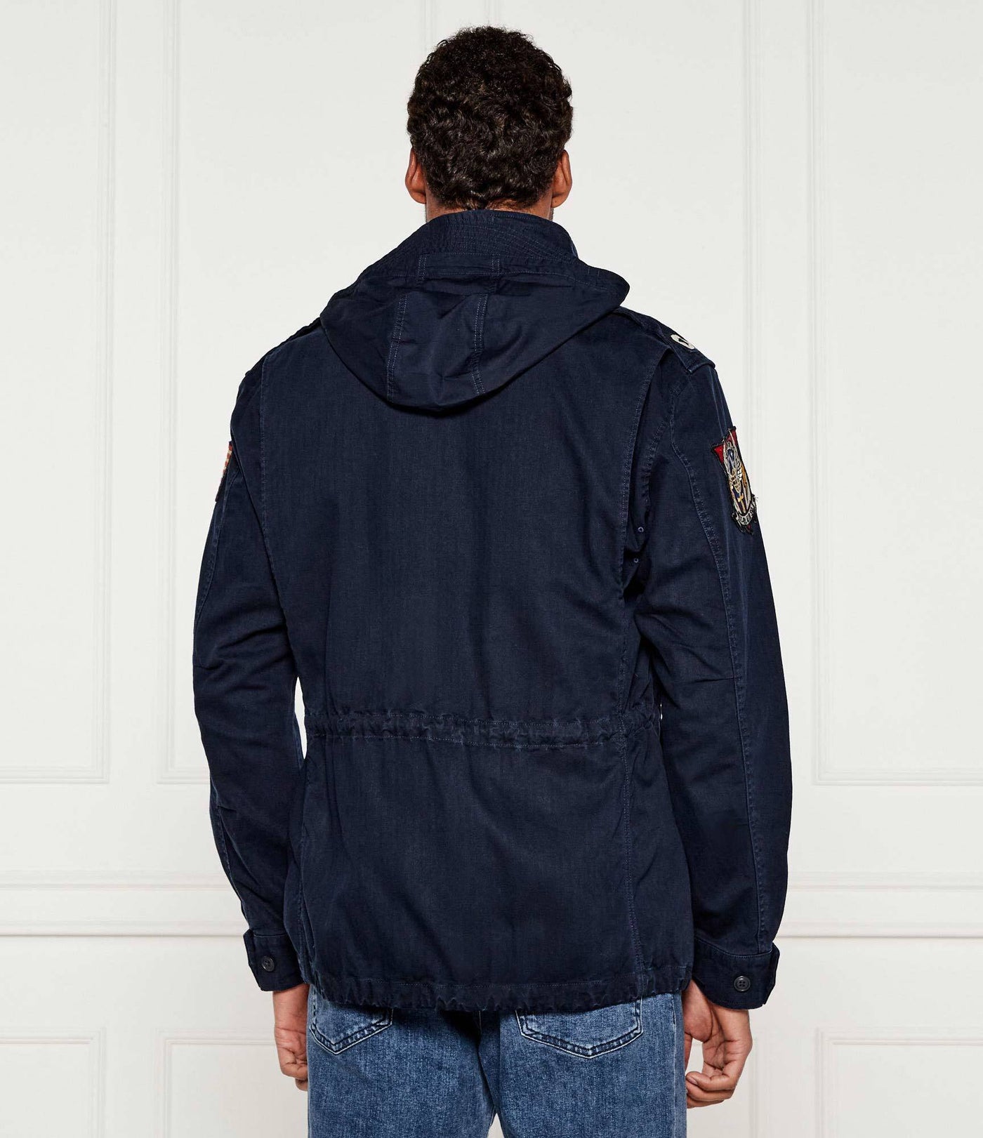 Ralph Lauren Herringbone Field Jacket | Aviator Navy