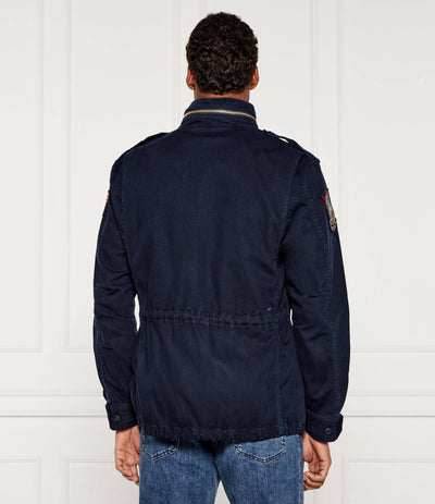Ralph Lauren Herringbone Field Jacket | Aviator Navy