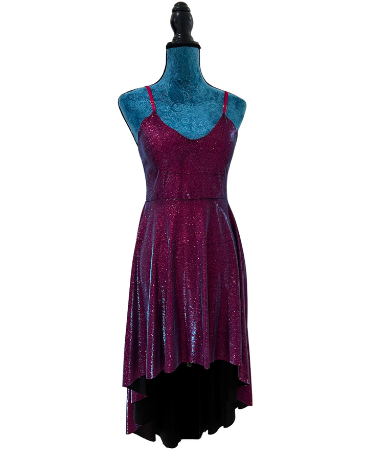 PREVANE Asymmetric Metallic Dress Multicolour – additional view 2