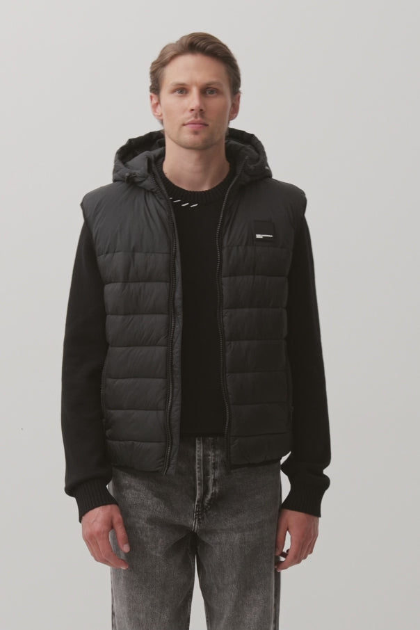 Karl Lagerfeld Light Padded Vest | Black