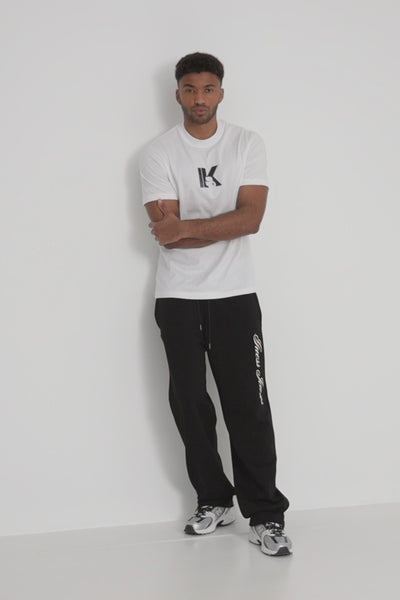 Karl Lagerfeld Regular K Logo Men's T-shirt | White