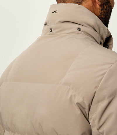 Paul & Shark Re-shark Typhoon Stretch Re-Goose Down Parka | Beige