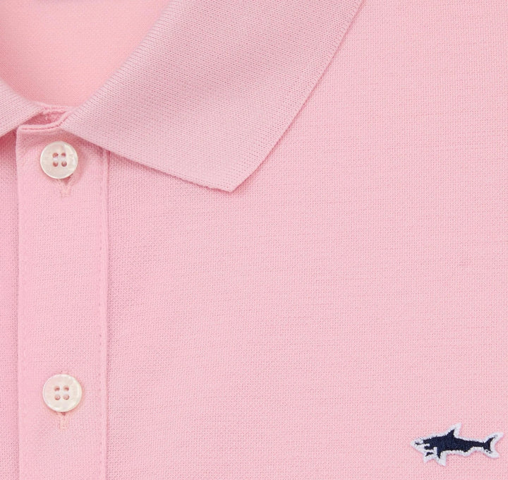 Paul & Shark Double Pique Cotton Polo | Pink