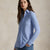 Ralph Lauren Slim Fit Knit Cotton Oxford Shirt | Harbor Blue