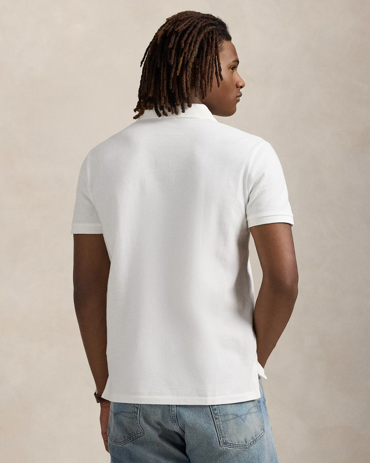 Ralph Lauren The Iconic Mesh Polo Shirt | White