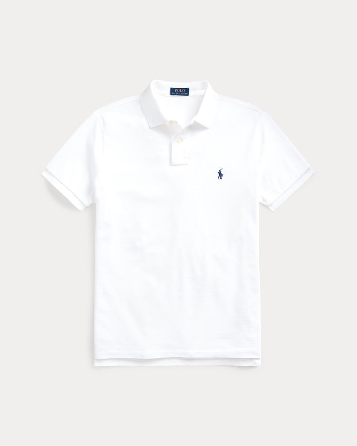 Ralph Lauren The Iconic Mesh Polo Shirt | White