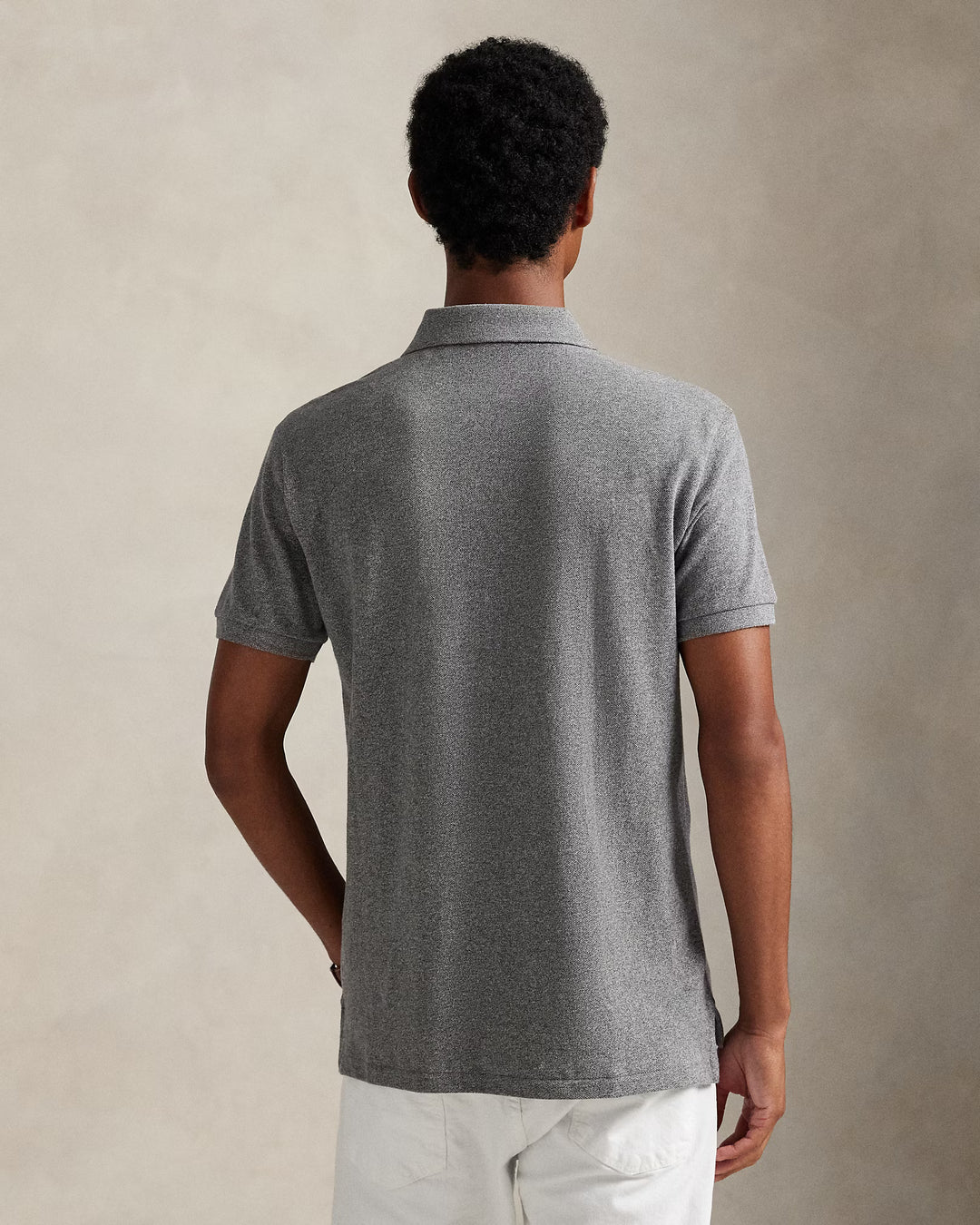 Ralph Lauren The Iconic Mesh Polo Shirt | Canterbury Grey